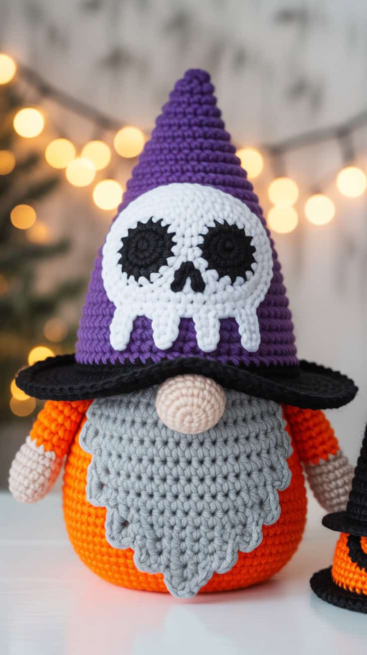28 Halloween Crochet Patterns: Spooktacular Projects for All Ages 48 a crocheted halloween themed gnome with 7vkycP0ERX2jnmL5T7K zw 7jE80t1kSry4Tl OgAKGNA