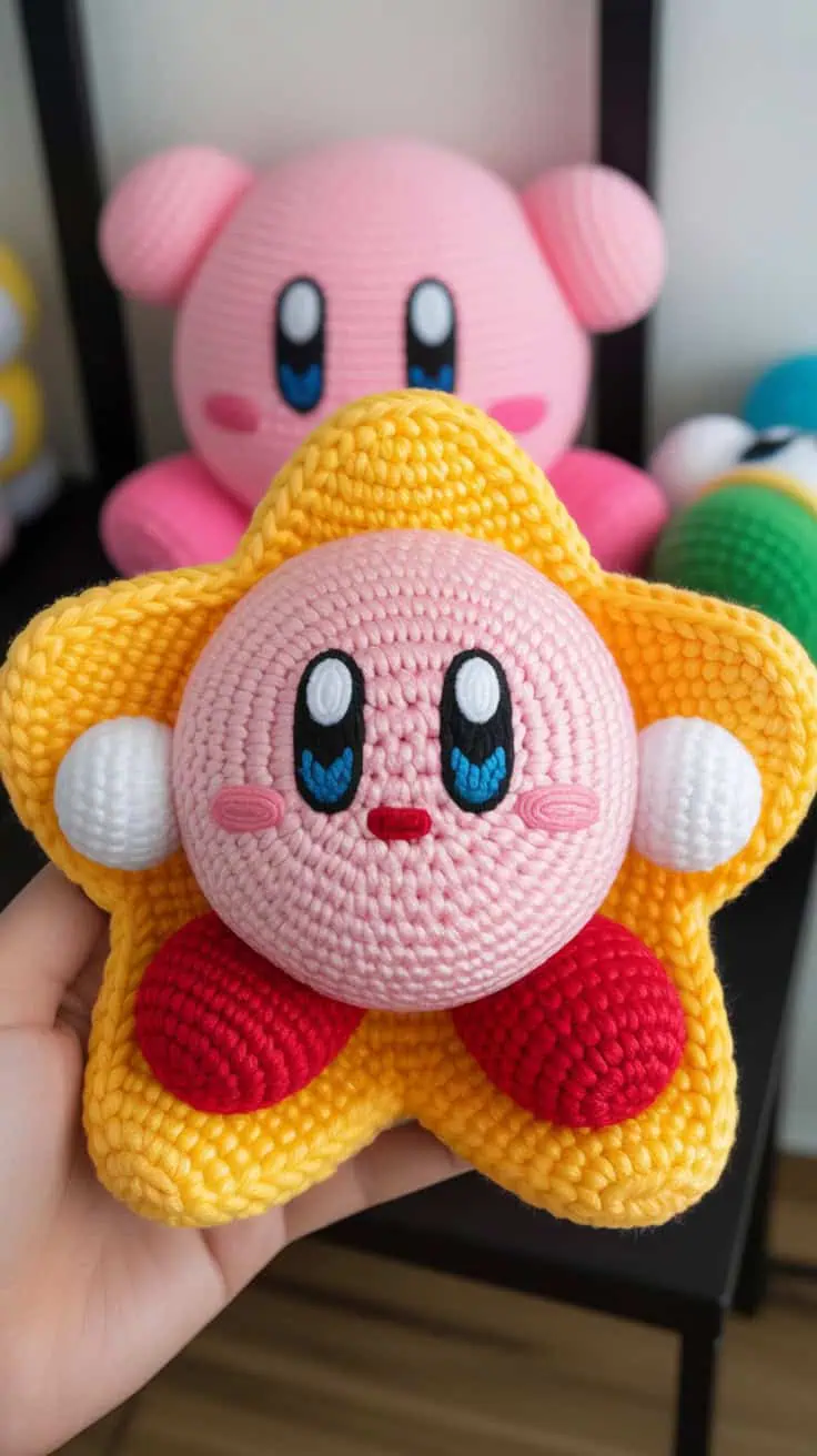 27 Kirby Crochet Patterns: Unleash Your Creativity with Fun Designs! 14 a handcrafted amigurumi style plush of k TDcEqED3RsSm GZQqu VTw KdaBgQzbTYm mBsAzKyfJg