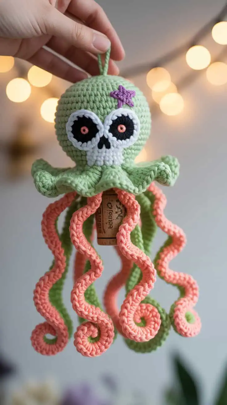 28 Halloween Crochet Patterns: Spooktacular Projects for All Ages 12 a handcrafted crochet octopus ornament w SaF UhpqR1Kp9H4NhRtGWg eK4AIv3rTVWBP9dUSrhdsA