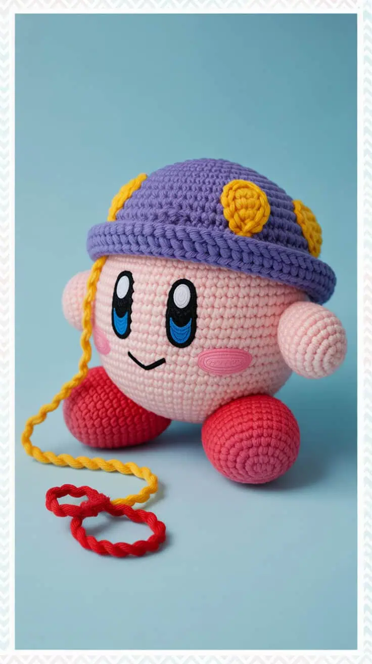 27 Kirby Crochet Patterns: Unleash Your Creativity with Fun Designs! 44 a handmade amigurumi style plush of kirb QKsARlZ3TxO2BVe9jg REg 0EYoRqwoRX
