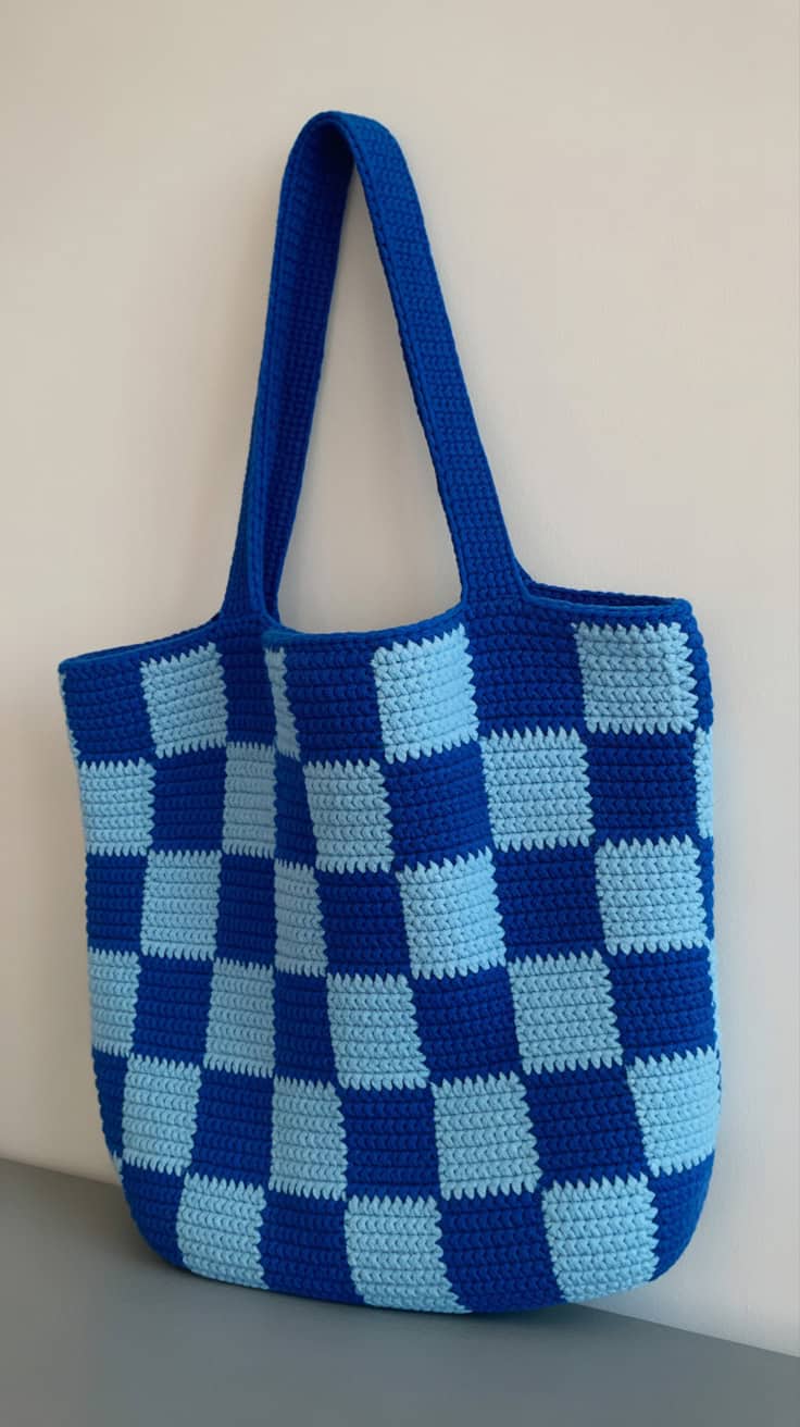 a handmade crochet tote bag photographed CwlXtQ3sTdO6O zCWAZUmA rG5jFkTrTMOFjS17TvDArA