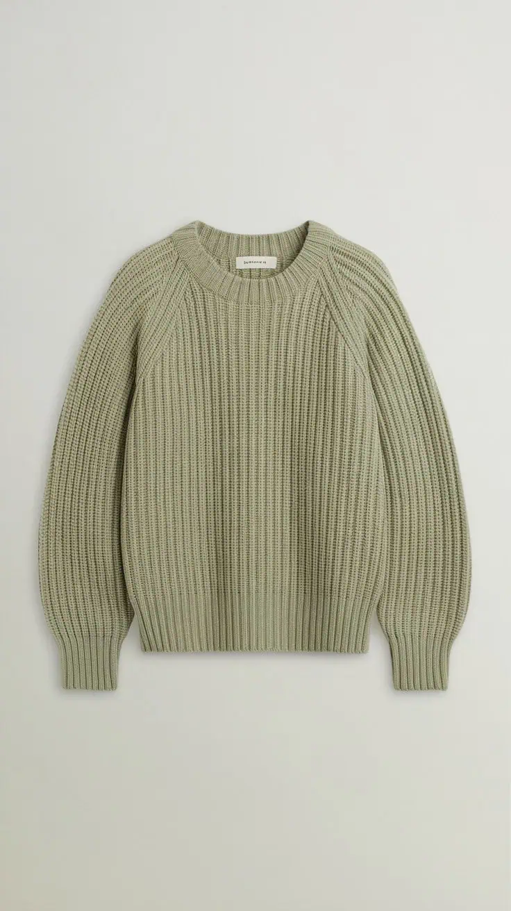 a photo of a light green ribbed sweater C4uH5ydvRC6VwquvZMV4Hw dRp2ZWANTFqUrF2zD KkZQ