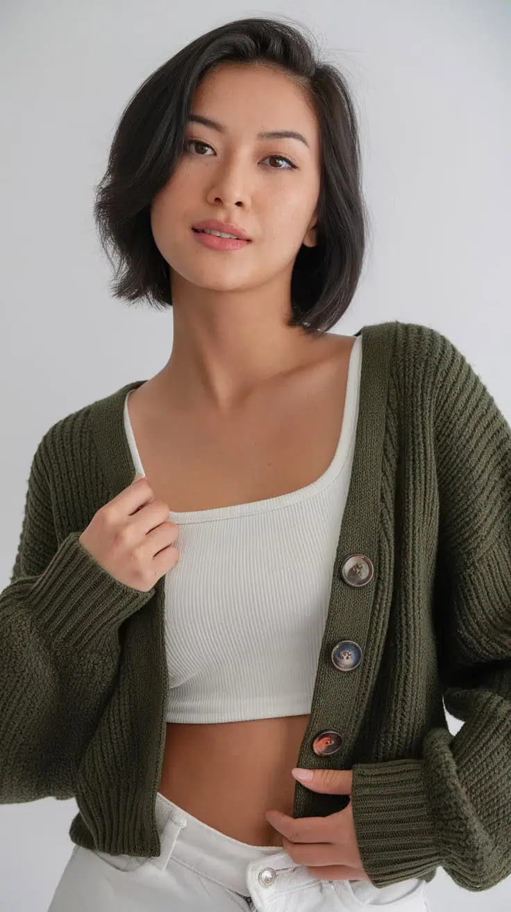 a photo of a woman with short black hair rbl7YbaeRsSOGRVDuJ kEw aMC rDcS1WAf6CCjosvmQ