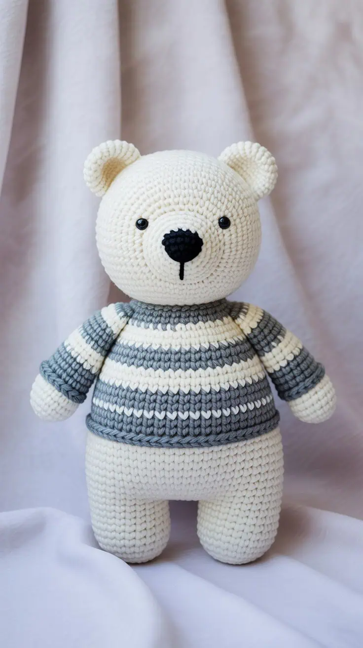 19 Polar Bear Crochet Patterns: Create Adorable Keepsakes for Everyone! 8 a photograph of a charming handcrafted c q29p5mooTGK1P36CM16qhg LnAo3UHUQfWMPLeiwU NRQ