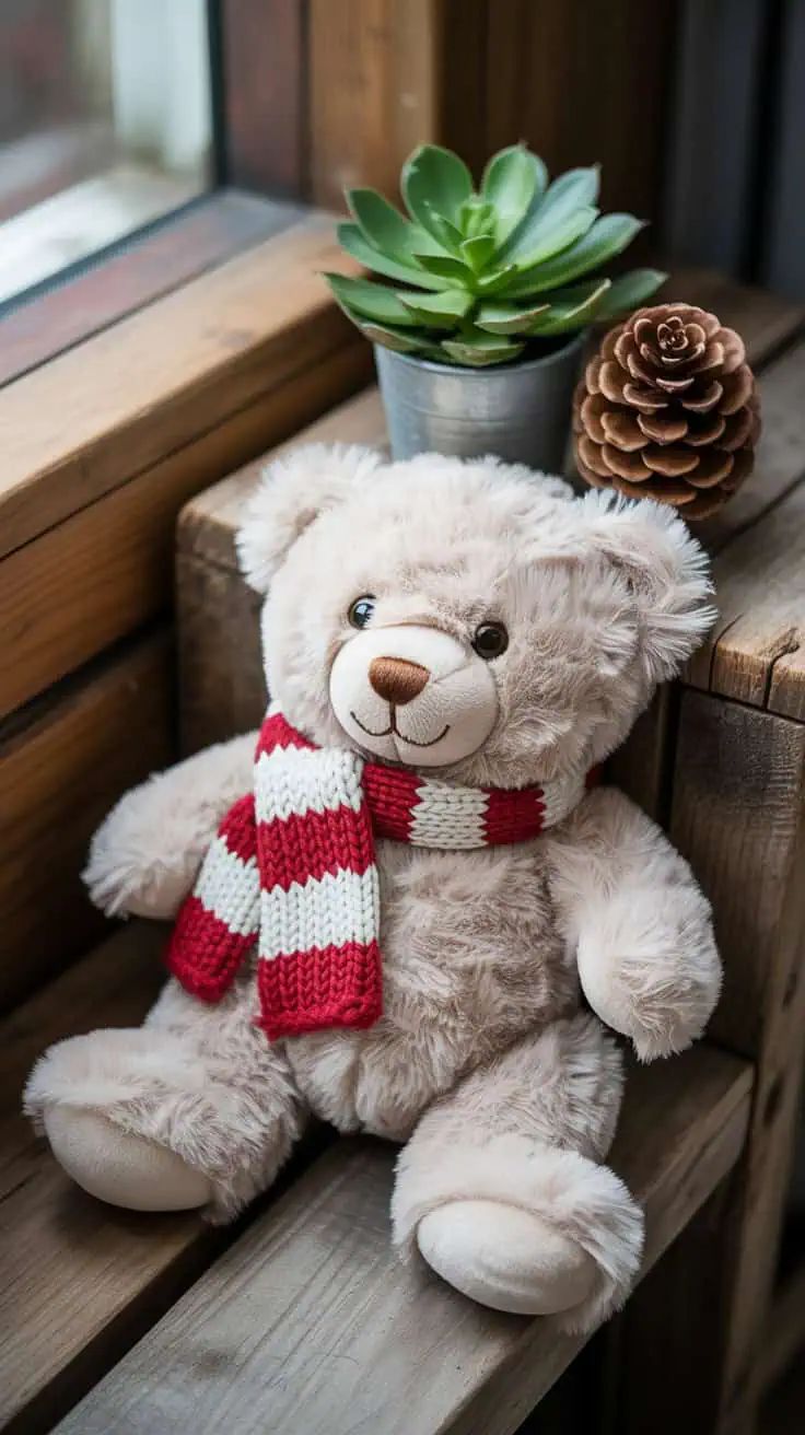19 Polar Bear Crochet Patterns: Create Adorable Keepsakes for Everyone! 32 a photograph of a plush white teddy bear yKHJU4iWRiWEUkdOHL8Dsg OdS2qNaDQPCj8duMCtAaAQ