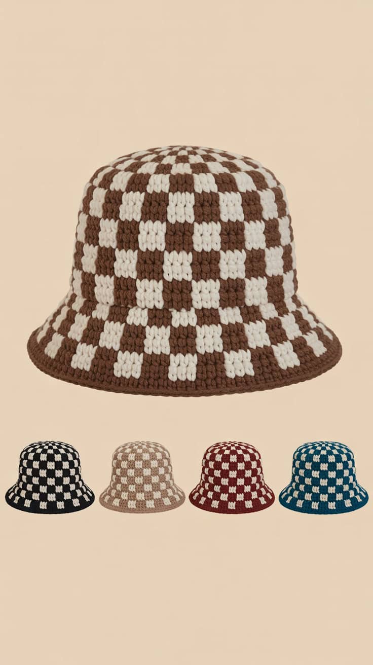 a product photo of a crocheted bucket ha ePRBZahFRSyUDcvf7F8iEQ DfLMkmXkTDScXRgIs7puQQ