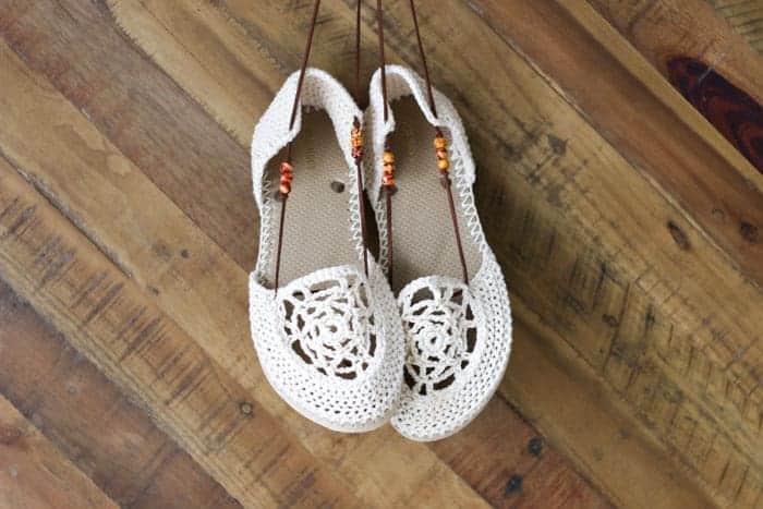 dream catcher crochet sandals flip flop soles 22