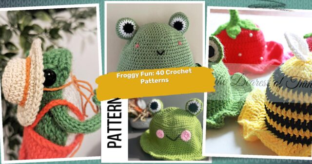 40 Frog Hat Crochet Patterns: Fun and Easy Projects for Everyone