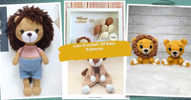 39 Lion Crochet Pattern: Unleash Your Creativity with These Easy Steps