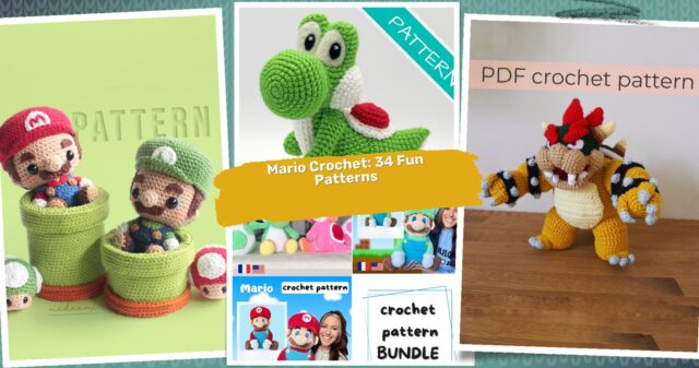 34 Mario Crochet Patterns: Fun and Unique Designs For All Fans