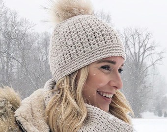 Winter Escape Women's Crochet Hat and Scarf Patterns