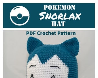Snorlax Hat: Fun Crochet Pattern PDF