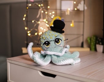 Amigurumi Fish Octopus Crochet Pattern PDF