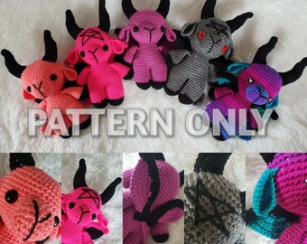 Baku & Breckin Baphomet Baby Crochet Patterns
