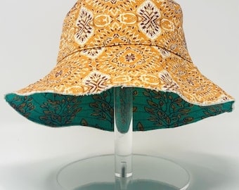 1970 Riviera Boho Mosaic Bucket Hat Pattern