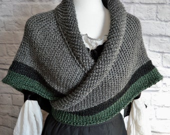 Outlander-Inspired Claire Rent Tunisian Crochet Shawl Pattern