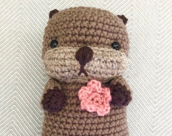 Cute Amigurumi Crochet Sea Otter Pattern
