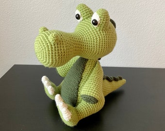 Alligator Amigurumi Crochet Pattern and Tutorial