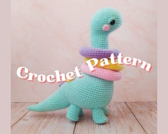 Midori Dino Crochet Amigurumi Pattern