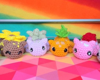 Mini Bulbasaurs Crochet Pattern PDF