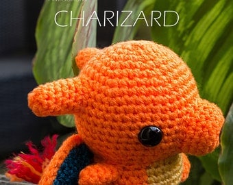 Charming Charizard Amigurumi Crochet Pattern