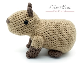 MevvSan's Amigurumi Capybara Crochet Pattern