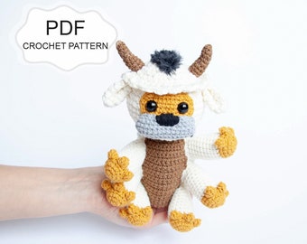Avatar-Inspired Flying Bison Crochet Pattern by Fibita