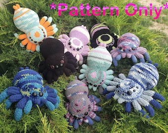 Huggable Spider Crochet Pattern Only