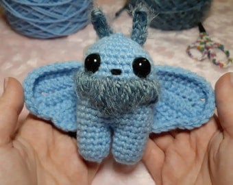 Mothman & Strawberry Moth Crochet Pattern Only