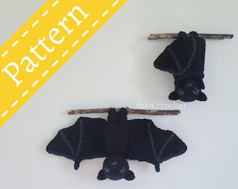 PDF Bat Crochet Pattern
