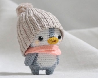 Lost Baby Penguin Amigurumi Crochet Pattern PDF