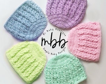 Crochet Pattern: Cute X n' O's Baby Hat