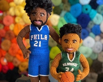 Basketball Player Crochet Amigurumi Doll Pattern