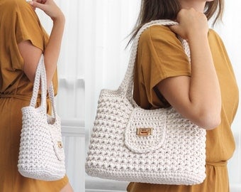 MILANO Fashion Crochet Bag Pattern PDF