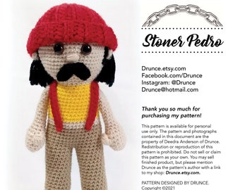 Stoner Pedro Crochet Pattern: Smokin' It Up