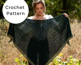 Outlander-Inspired Fraser's Ridge Crochet Shawl Pattern