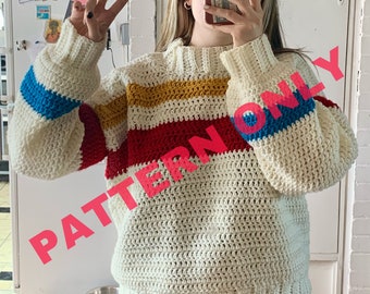 Princess Bubblegum Crochet Sweater Pattern
