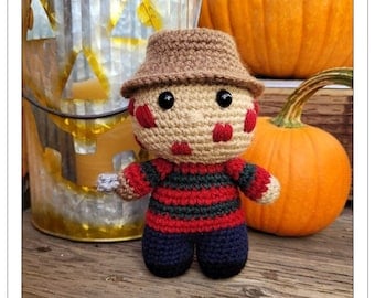 Halloween Freddy Crochet Amigurumi Pattern Plushie
