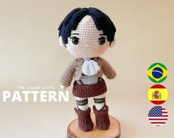 Captain Lee Amigurumi Crochet Pattern