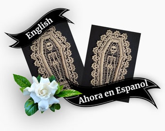 Postmortem Doily Pattern in English & Spanish