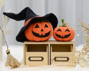 Amigurumi Halloween Pumpkins Crochet Pattern Tutorial