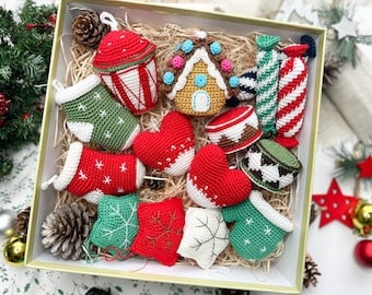Crochet Christmas Ornaments Pattern: Festive Decor Essentials