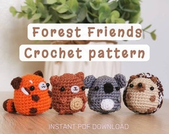 9-in-1 Exotic Animals Amigurumi Crochet Patterns