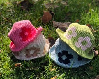 Meganfaithmakes' Flora Crochet Bucket Hat Pattern