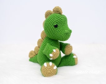 Toby the Tarbosaurus Dinosaur Crochet Pattern