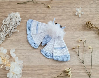 Charming Little Moth Amigurumi Crochet Pattern
