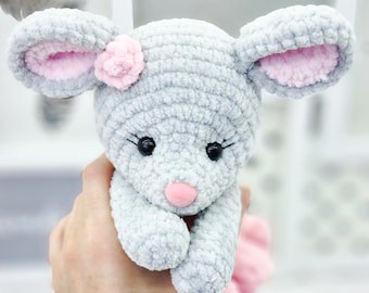 Amigurumi Crochet Pattern: Plush Mouse/Rat