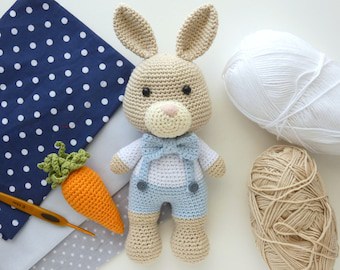 Adorable Easter Amigurumi Bunny Crochet Pattern PDF