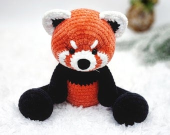 Amigurumi Red Panda Crochet Pattern