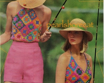 1970s Retro Granny Square Crochet Patterns